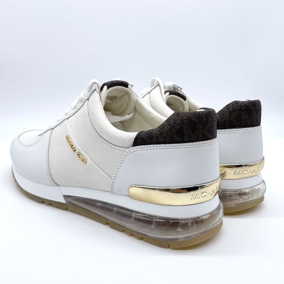 Michael Kors MK Allie Trainer Logo Print Sneakers - Picture 7 of 16